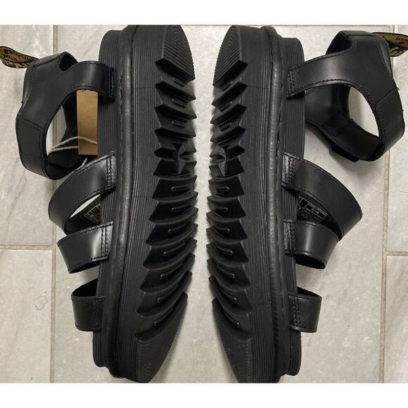 Dr Martens Blaire Women's Platform Black Sandals Size 41 EU - 9 US Brand New - Picture 5 of 6